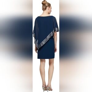 Beautiful SLNY Cape Dress